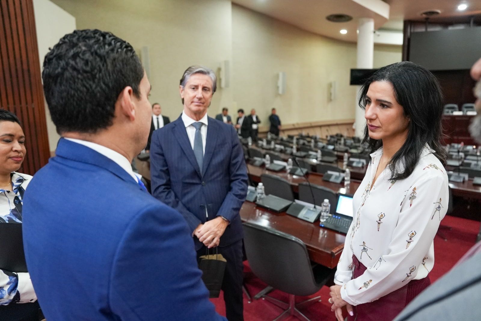 Presidente Zambrano y directora regional del PNUD abordan fortalecimiento de cooperación